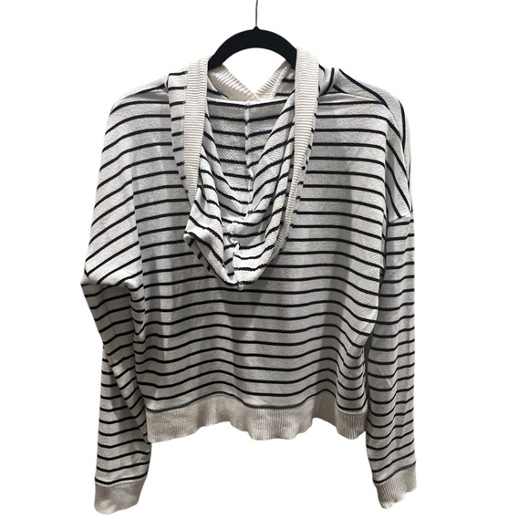 Rails Murray Mara Stripe Hoodie Size M - Picture 4 of 6